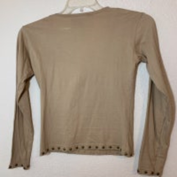 Gordon James Bronze Studded Top - Picture 5 of 5